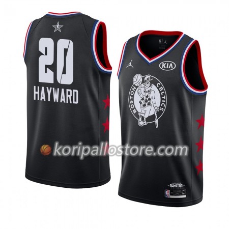 Boston Celtics Gordon Hayward 20 2019 All Star Jordan Brand Musta Miesten Pelipaidat Swingman 